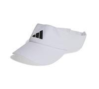 adidas Unisex AEROREADY Visor, White/Black, M
