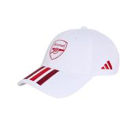 adidas Unisex Arsenal Fc Hat, White/Better Scarlet, M-L