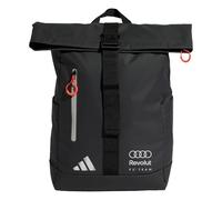 adidas Unisex Audi Revolut F1 Team Roll Top Hybrid Backpack Backpack, utility black, One Size