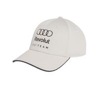 adidas Unisex Audi REVOLUT Formula ONE Team DNA Flex Cap, Chalk Pearl, XS-S