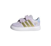 adidas Unisex Baby adidas Disney Frozen Grand Court 3.0 Shoes Infants, Glow Blue/Gold met./Ice Lavender, 26 1/2 EU