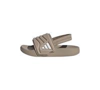adidas Unisex Baby Adilette Estrap 2.0 Slides Infants Sandal, trace khaki/ftwr white/trace khaki, 22 EU
