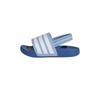 adidas Unisex Baby ADILETTE ESTRAP SLIDES INFANTS, Clear Sky/Cloud White/Bright Royal, 19 EU