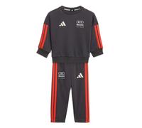 adidas Unisex Baby AUDI FORMULA ONE TEAM DNA BABY JOGGER LONG SLEEVE, utility black, 12-18 Months