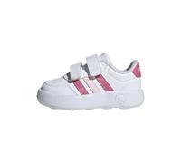 adidas Unisex Baby BREAKNET 3.0 Shoes Infants, FTWR White/pink Fusion/Clear pink, 22 EU