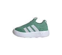 adidas Unisex Baby BUBBLECOMFY Shoes Infants, Semi Court Green/Cloud White/Core Black, 22 EU