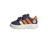 adidas Unisex Baby Disney Mickey Mouse Grand Court Shoes Infants, Dark Blue/Ice Tangerine/Pure Orange, 23 EU