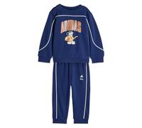 adidas Unisex Baby DISNEY MICKEY MOUSE JOGGER, dark blue/off white, 3-6 Months