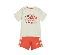 adidas Unisex Baby Essentials Allover Print Tee Set Kids Lässig
