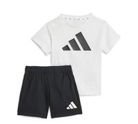 adidas Unisex Baby ESSENTIALS BIG LOGO T-SHIRT SET, white/black, 12-18 Months