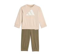 adidas Unisex Baby ESSENTIALS BIG LOGOJOGGER, Crystal Linen/white, 6-9 Months