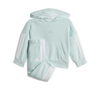 adidas Unisex Baby ESSENTIALS HOODED JOGGER, halo mint/white, 3-4 Years