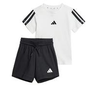 adidas Unisex Baby ESSENTIALS T-SHIRT SET, white/black, 18-24 Months