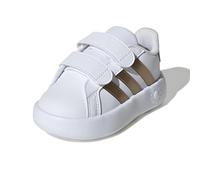 Adidas Unisex Baby Grand Court 2.0 Shoes Kids, Cloud White/Matte Copper/Matte Gold, 26 EU