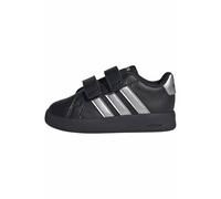 adidas Unisex Baby Grand Court 3.0 Infants Shoes, core Black/Silver met./core Black, 22 EU