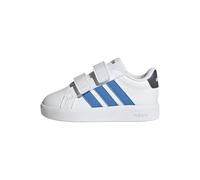 adidas Grand Court 3.0 Kids Schuhe Kinder - white/lucid ray blue/aurora onix - 25