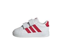 adidas Unisex Baby Grand Court 3.0 Shoes Infants, FTWR White/Pure Ruby/Pure Ruby, 26 EU