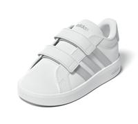 adidas Unisex Baby Grand Court 3.0 Shoes Infants, FTWR White/Silver met./Silver met., 24 EU