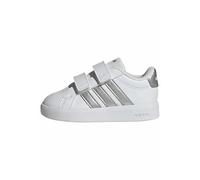 adidas Unisex Baby Grand Court 3.0 Shoes Infants, FTWR White/Silver met./Silver met., 25 EU