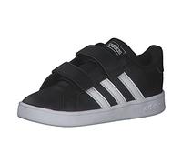 adidas Unisex Baby Grand Court Tennisschuh, Cblack Ftwwht Ftwwht, 19 EU