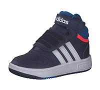 adidas Hoops Mid 3.0 AC Kinder Turnschuhe Retro Kleinkinder-Sneaker für Mädchen und Jungen Baby-Schuhe GW0406 Dunkelblau 20