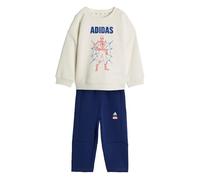 adidas Unisex Baby MARVEL SPIDER-MAN JOGGER, off white/dark blue, 9-12 Months