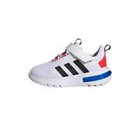 Adidas Unisex Baby Racer TR23 Shoes Kids, Cloud White/Core Black/Bright Red, 22 EU