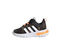 Adidas Unisex Baby Racer TR23 Shoes Kids, Shadow Olive/Cloud White/Orange, 25 1/2 EU