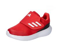adidas Unisex Baby RunFalcon 3.0 Hook-and-Loop Shoes, Scarlet / Scarlet / Cloud white, 24 EU