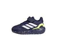 adidas Unisex Baby RUNFALCON 5 Shoes Infants, Dark Blue/FTWR White/hi-Res Yellow, 22 EU