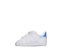 adidas Unisex Baby Stan Smith Crib Gymnastikschuhe, Weiß (FTWR White/FTWR White/Silver Met. FTWR White/FTWR White/Silver Met.), 21 EU