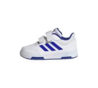 adidas Unisex Baby Tensaur Hook and Loop Shoes, Cloud White/Lucid Blue/Black, 22 EU