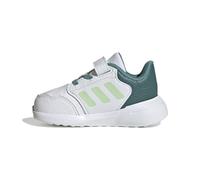 adidas Unisex Baby TENSAUR Run 3.0 Shoes Infants, FTWR White/semi Green Spark/preloved Teal, 22 EU