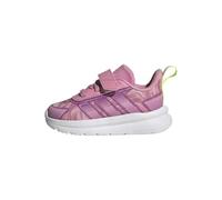 Sneaker ADIDAS SPORTSWEAR "TENSAUR RUN 4.0 BABYS UND KLEINKINDER", Mädchen, Gr. 22, st tropic bloom, lila burst, hi, res gelb, Synthetik, Textil, Schuhe Sneaker, für Kinder (15972831-22) st tropic blo