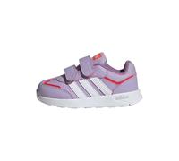 adidas Unisex Baby TENSAUR Switch Shoes Infants Laufschuhe, Powder Plum/FTWR White/Lucid red, 24 EU