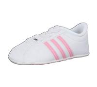 adidas Unisex Baby VL Court 2.0 Crib Hausschuhe, Mehrfarbig (Ftwbla/Rosaut/Grasua 000), 21 EU
