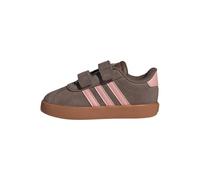 adidas Unisex Baby Vl Court 3.0 Infants Shoes, Earth strata/Semi Frozen Turbo/Amber Gum, 26 EU