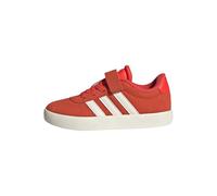 adidas Unisex Baby VL Court Shoes, Bright Red/Core White/Off White, 23 EU