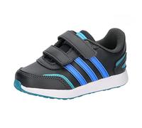 adidas Unisex Baby VS Switch 3 Lifestyle Running Hook and Loop Strap Shoes Laufschuhe, Carbon/Bright royal/Arctic Fusion, 19 EU