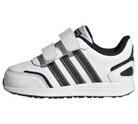 Adidas Unisex Baby VS Switch 3 Lifestyle Running Hook and Loop Strap Shoes, Cloud White/core Black/core Black, 25 1/2 EU