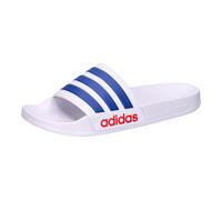 adidas Shower adilette Badelatschen Herren IH9028 - cloud white/team royal blue/pure ruby 40.5