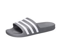 adidas Unisex Adilette Aqua Slides, Grey Three / Cloud White / Grey Three, 47 EU