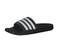 adidas Unisex Adilette Comfort Slides, Core Black / Cloud White, 37 EU