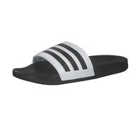 adidas Adilette Comfort Badesandalen schwarz/weiß/grau - 38