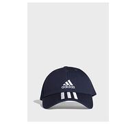adidas Unisex Baseball 3-Streifen Twill Kappe, Legend Ink/White/White, OSFM