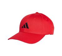 adidas Unisex Baseball Cap Cotton New Logo, Pure Ruby/Black, M