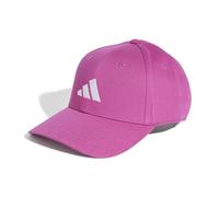 adidas Unisex Baseball Cap Cotton New Logo, semi Lucid Fuchsia/White, XS