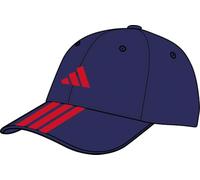 adidas Unisex Bball 3S Cap New Logo, Mystery Ink/Pure Ruby, XS-S