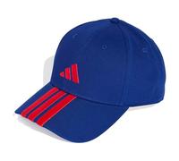 adidas Unisex Bball 3S Cap New Logo, Mystery Ink/Pure Ruby, XXS-XS