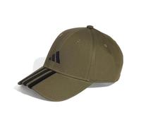 adidas Unisex Bball 3S Cap New Logo, Olive strata/Black, XS